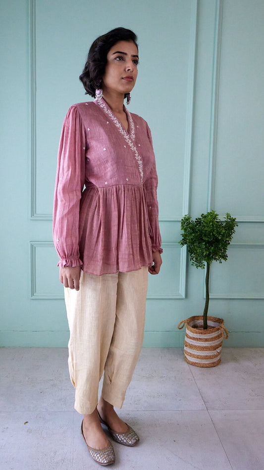 Jasmine pleated pants