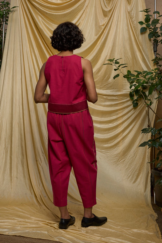 Sunrise Crop Top Set - Pink