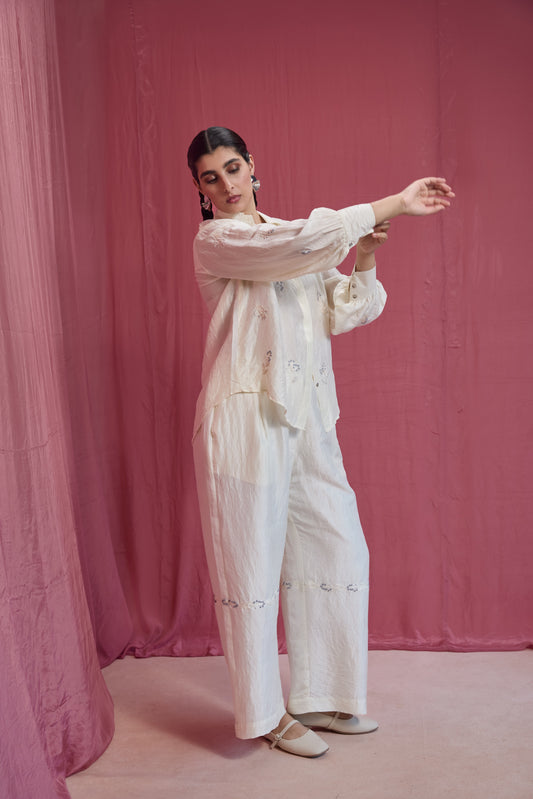 Elara Shirt  - Ivory