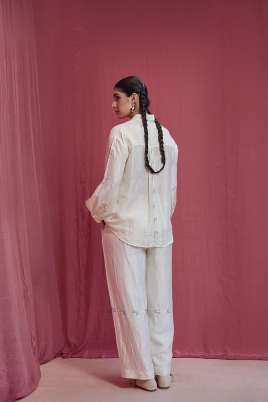 Elara Shirt - Ivory