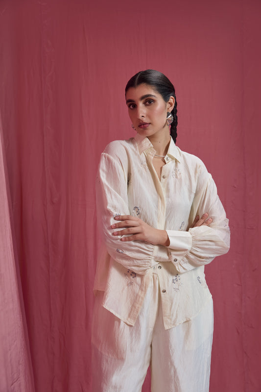 Elara Shirt - Ivory