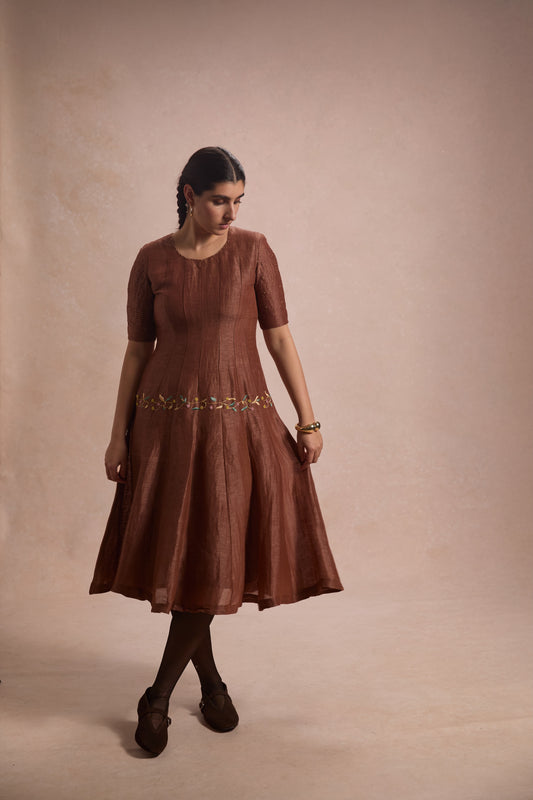 Twilight Dress - Brown