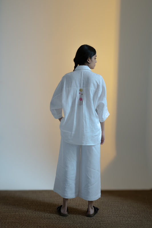White Linen Shirt