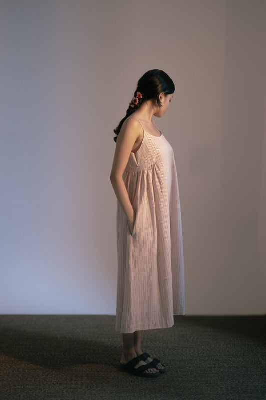 White Stripe Dress