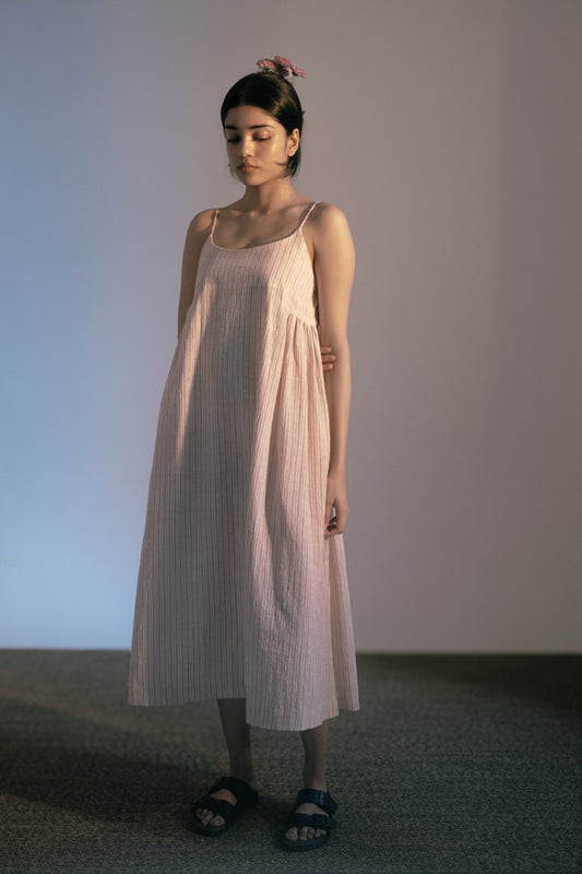 White Stripe Dress