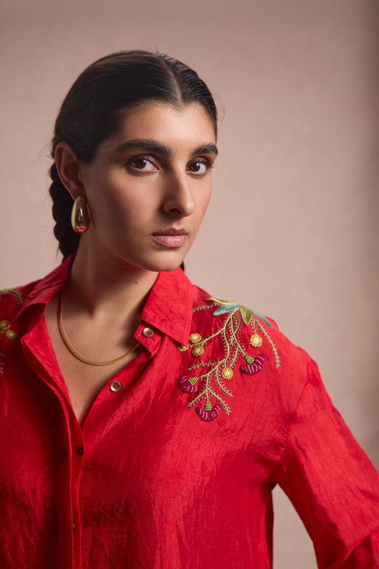 Solara Shirt - Red