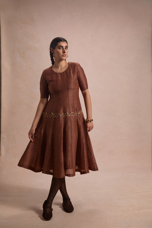 Twilight Dress - Brown