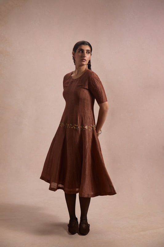 Twilight Dress - Brown